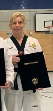 Taekwondo Heppenheim Sandra Preisser 2. Dan