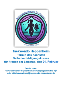 Taekwondo Heppenheim Selbstverteidigung